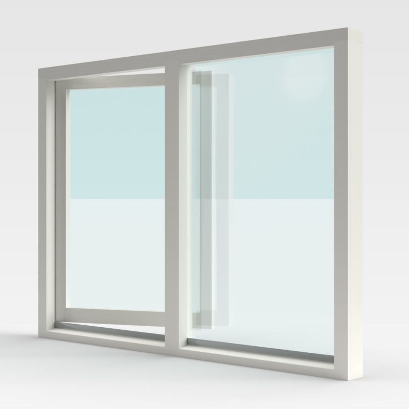 KozijnNodig.nl - Draaikiepraam met vast glas rechts foto 2