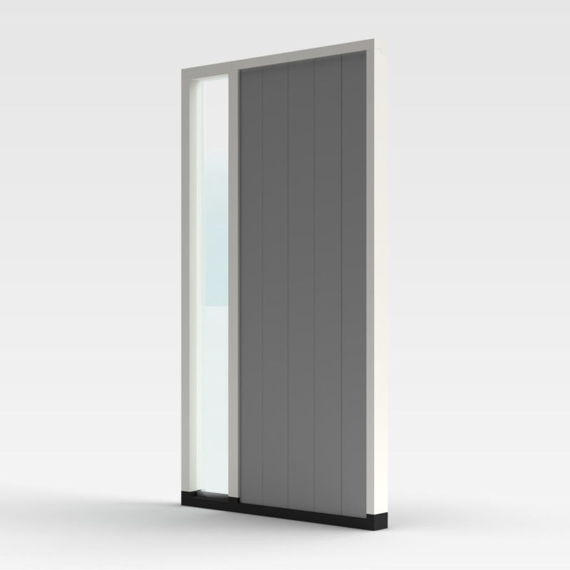 KozijnNodig.nl - Achterdeur verticale groeven + zijlicht links foto 1