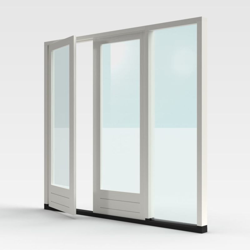 KozijnNodig.nl - Tuindeuren 3 stapeldorpels + zijlicht rechts foto 1
